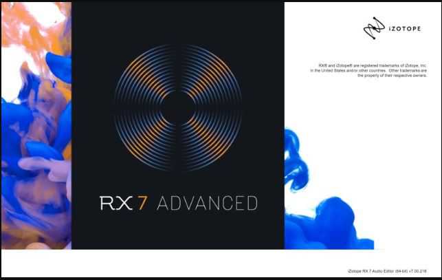 iZotope RX7 Audio Editor Advanced v7.00. 音频降噪\修复
