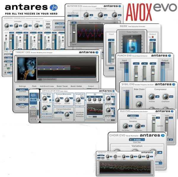 Antares Auto-Tune \AVOX Evo 人声效果终极套件