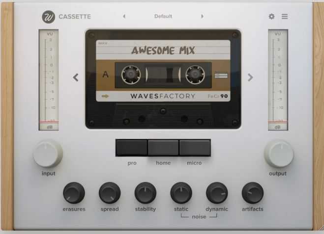 Wavesfactory Cassette v1.0.5 磁带机效果器