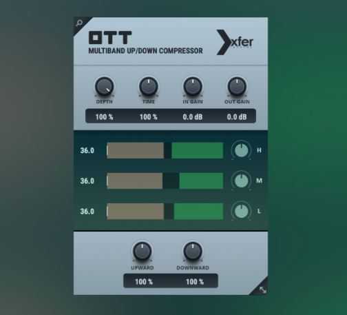 Xfer Records OTT 正版免费压缩效果器 ( 29MB )