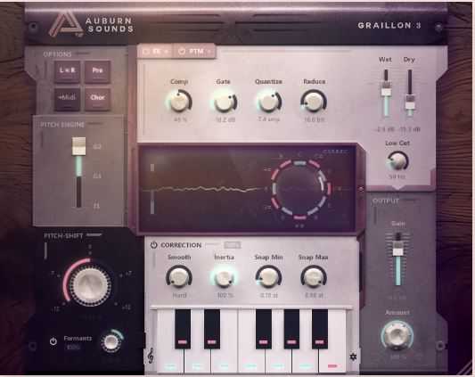 Auburn Sounds Graillon (Live Voice Changer) v3.1.1 音高修正插件