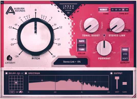 Auburn Sounds Inner Pitch (Creative Pitch Shifter) v2.0.1 音高变换插件