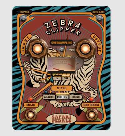 Safari Pedals Zebra Clipper v1.0.82 多功能削波插件