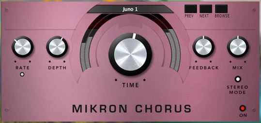 112dB Mikron Chorus v1.0.0 合唱效果器