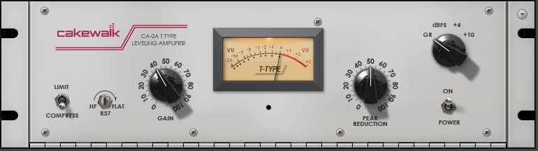 Cakewalk CA 2A T Type Leveling Amplifier 2  光电压缩