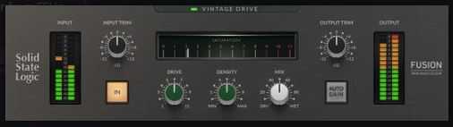 Solid State Logic Fusion Vintage Drive v1.0.24 后期染色