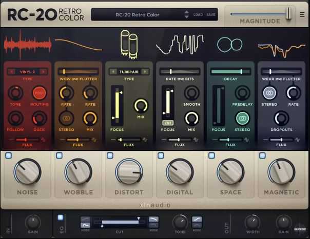 XLN Audio RC-20 Retro Color 饱和着色效果器