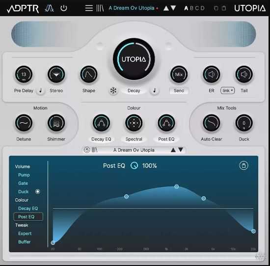 ADPTR AUDIO Utopia v1.0.0 混响