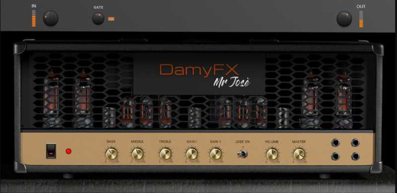 DamyFx Mr Jose AmpSim (1987 Marshall Plexy) v1.0 马歇尔吉他音箱