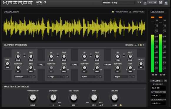 Kazrog KClip3 v3.0.2 母带响度工具 ( 35MB )