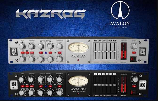 Kazrog Avalon VT 747SP 电子管通道条（ 180MB ）