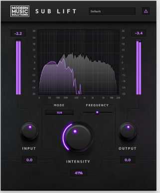 Modern Music Solutions Sub Lift v1.0.0 低音增强器