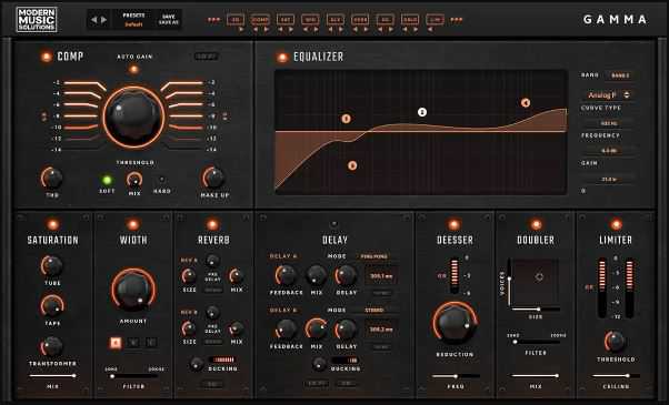 Modern Music Solutions Gamma Vocal Suite v1.0.6 专业人声混音调频