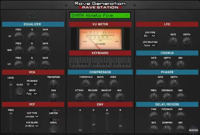 Rave Generation Rave Station v1.0.0 电音舞曲后期效果器
