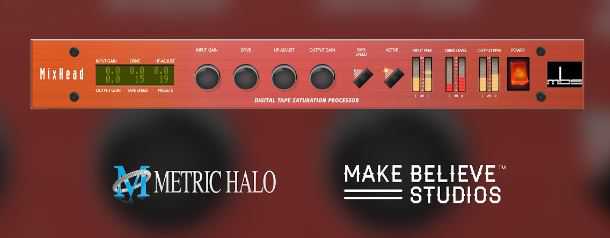 Make Believe Studios MixHead v4.0.3 数字磁带饱和处理器