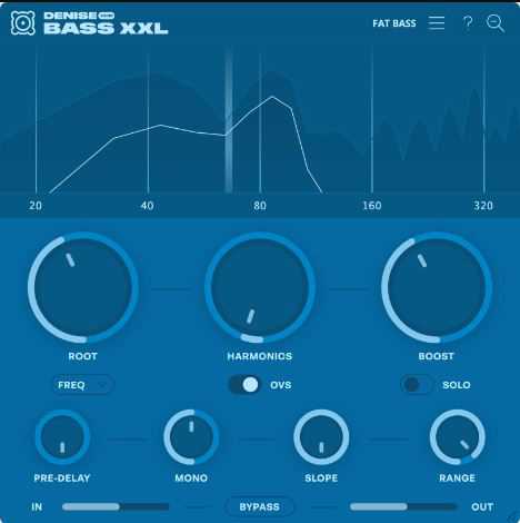 Denise Audio Bass XXL v1.3 低音修整插件 ( 9.3MB )