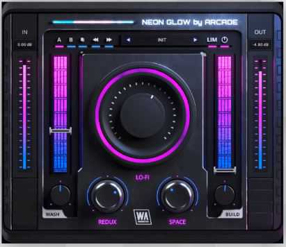 W.A. Production NeonGlow v1.0.0b2 复古低保真音频插件 Lofi ( 22MB )