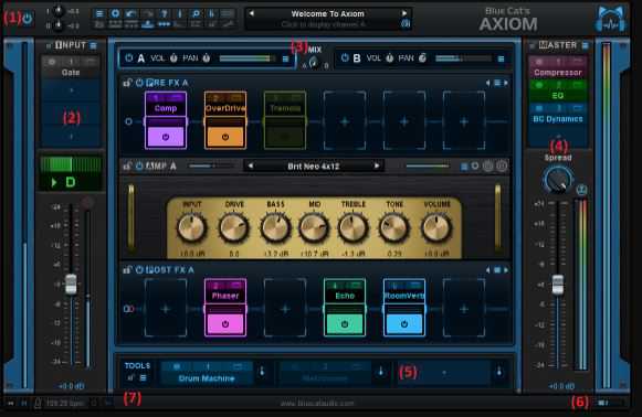 Blue Cat Audio Blue Cat's Axiom v2.0.3 蓝猫吉他贝斯效果器
