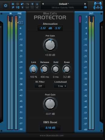 Blue Cat Audio Blue Cat's Protector v2.3.2 蓝猫立体声砖墙限制器