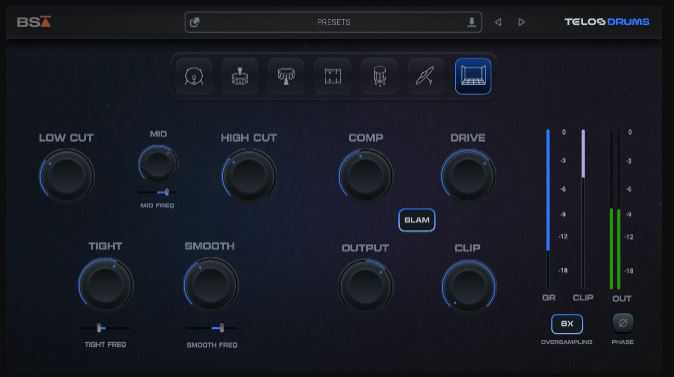 Black Salt Audio Telos Drums v1.0.3 SEnki 专项鼓混音插件