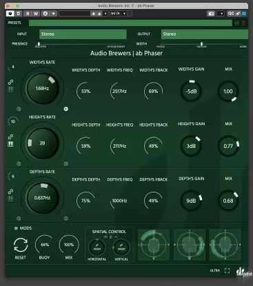 Audio Brewers ab Phaser v2.16.0 MOCHA 三维移相器