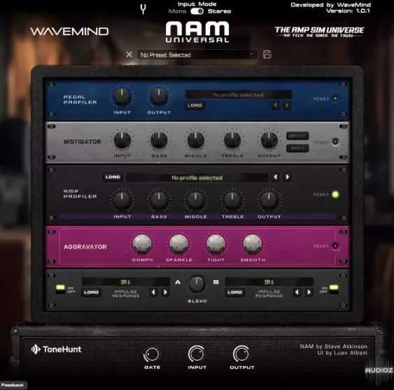 WaveMind NAM Universal Ultimate NAM Loader v1.0.1.1