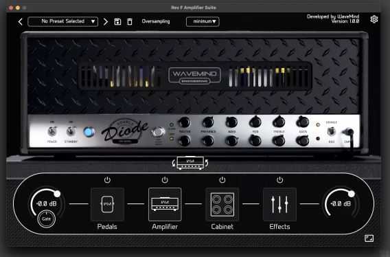 WaveMind Amp Suite Rev F 1.0.2 吉他音箱效果器