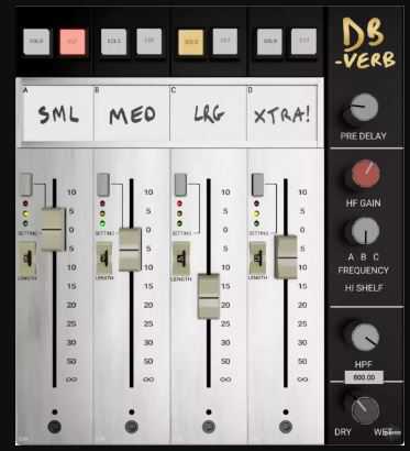 Metric Halo DBVerb v4.0.71.235 混音插件