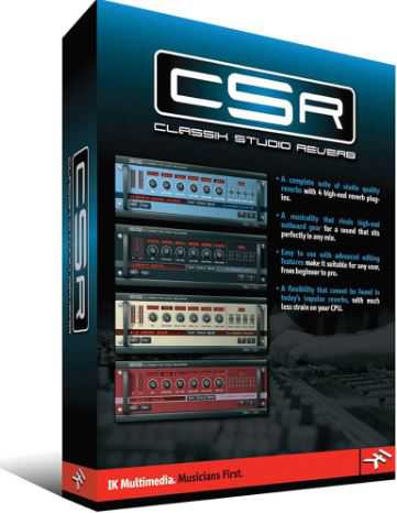 IK Multimedia Classik Studio Reverb v1.1.1 经典工作室混响