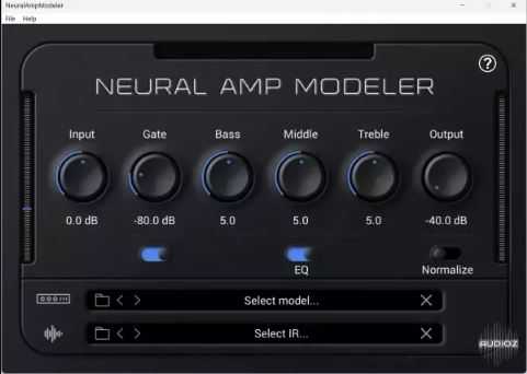 Steven Atkinson Neural Amp Modeler NAM v0.7.13 神经放大器插件