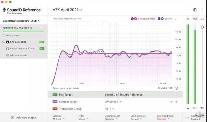 Sonarworks SoundID Reference v5.7.2 扬声器校准\耳机软件