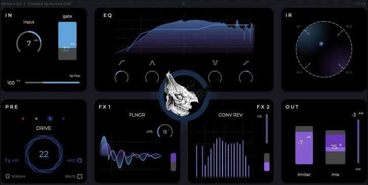 Aurora DSP Rhino v1.7.5 Internal TeamCubeadooby 强大的吉他效果插件