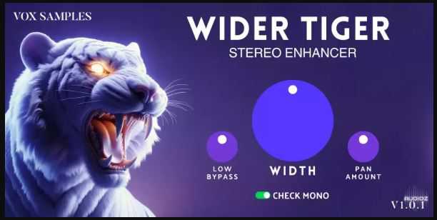 Wider Tiger Stereo Enhancer 1.2.0 立体声像插件