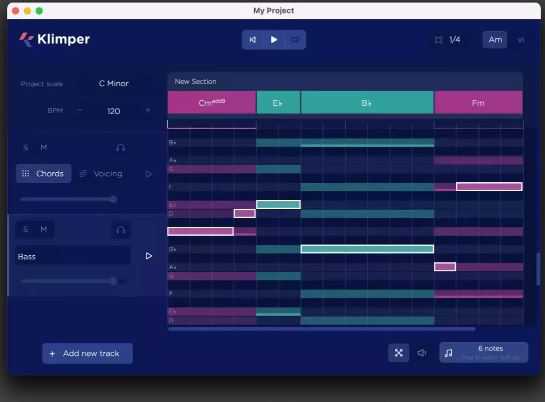 POLYDIGM Software Klimper 2.3.1 智能和弦旋律生成插件