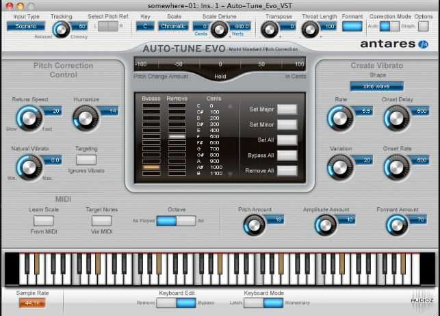 Auto Tune Evo 音高修正 ( 8MB )