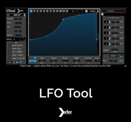 Xfer Records LFOTool v1.768 特效FX工具插件