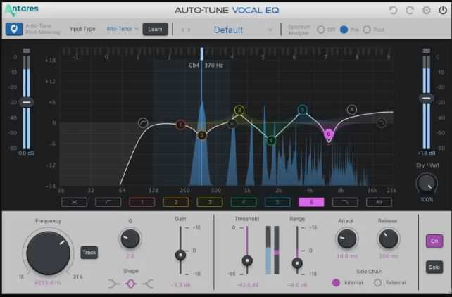 Antares Auto Tune Vocal EQ v1.0 人声EQ均衡器
