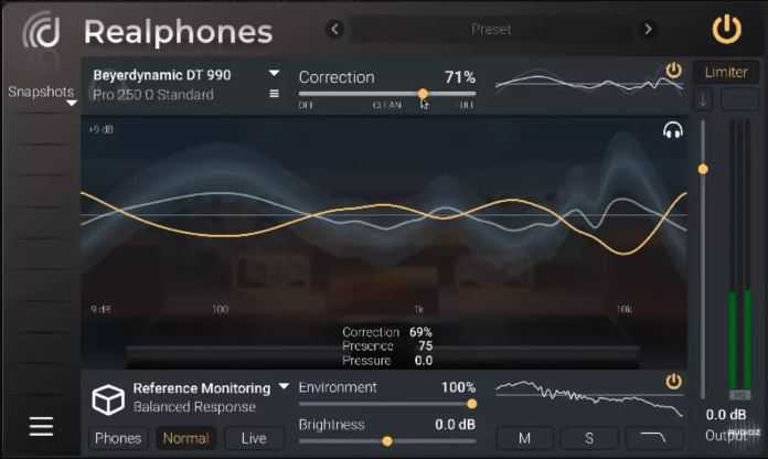 dSONIQ Realphones 2 Ultimate v2.0.24 音频质量监控