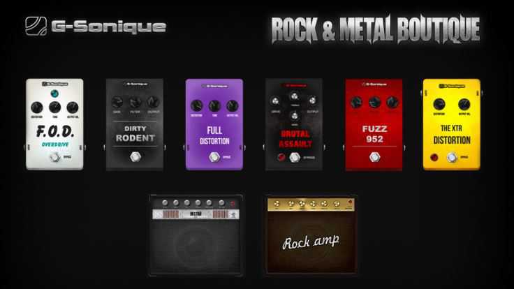 G Sonique EFX Pedal Plugin Bundle 系列单块效果器合集