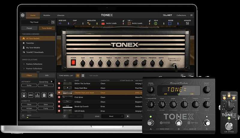 IK Multimedia TONEX MAX v1. 9.2 吉他综合效果器