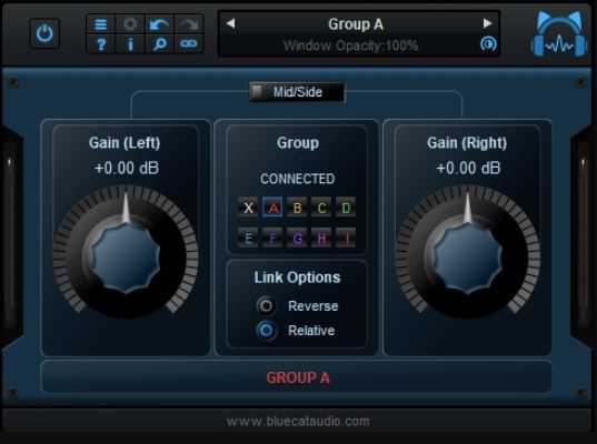 Blue Cat Audio Blue Cat's Gain Suite (Volume Control) v3.5 蓝猫音频增益插件