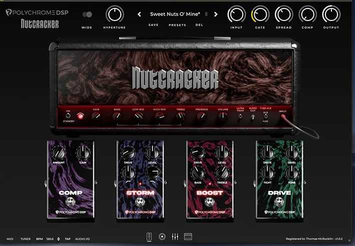PolyChrome DSP Nutcracker 1.0.2 吉他放大器