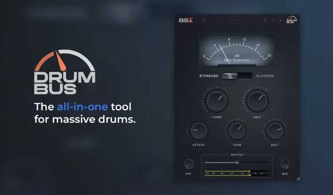 Black Salt Audio BSA Drum Bus v1.0.0 鼓组混音插件