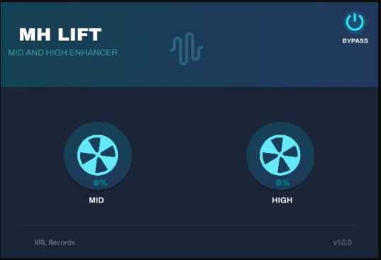 XRL Records MH Lifter (Mix Enhancer) v1.0.0 混音增强器
