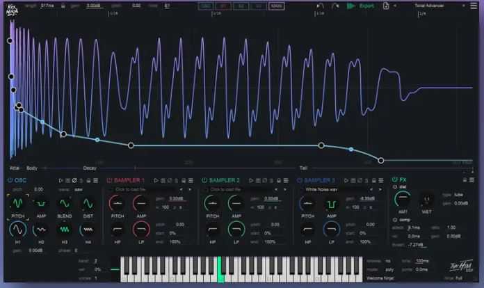 The Him DSP Kick Ninja v1.2.0 底鼓增强插件