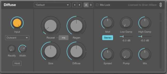 Surreal Machines Dub Machines Diffuse v1.3.1 经典延迟和混响插件