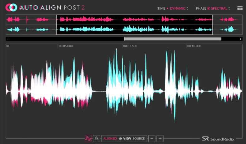 Sound Radix Auto Align v2.0.1 影视后期对白处理软件