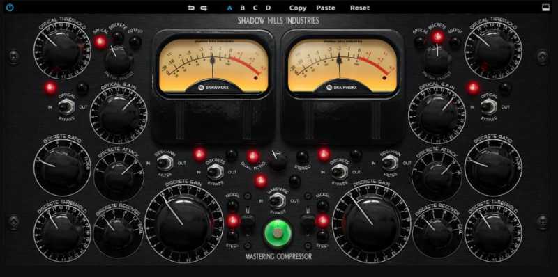 Plugin Alliance Brainworx Shadow Hills Class A Mastering Comp v1.4.1 黑山压缩插件 ( 39MB )
