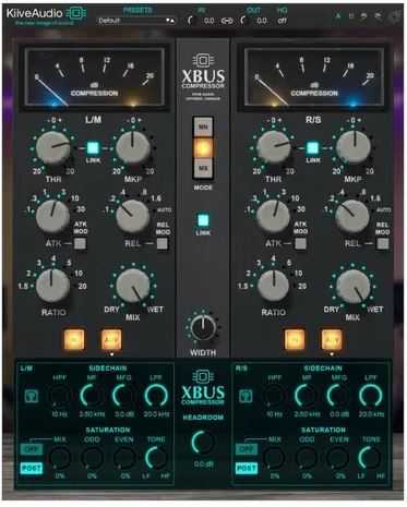 Kiive Audio XBus v1.0.0 总线压缩插件