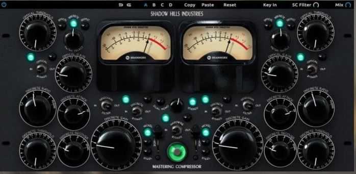 Plugin Alliance Brainworx Shadow Hills Mastering Compressor v1.5.1 黑山母带压缩